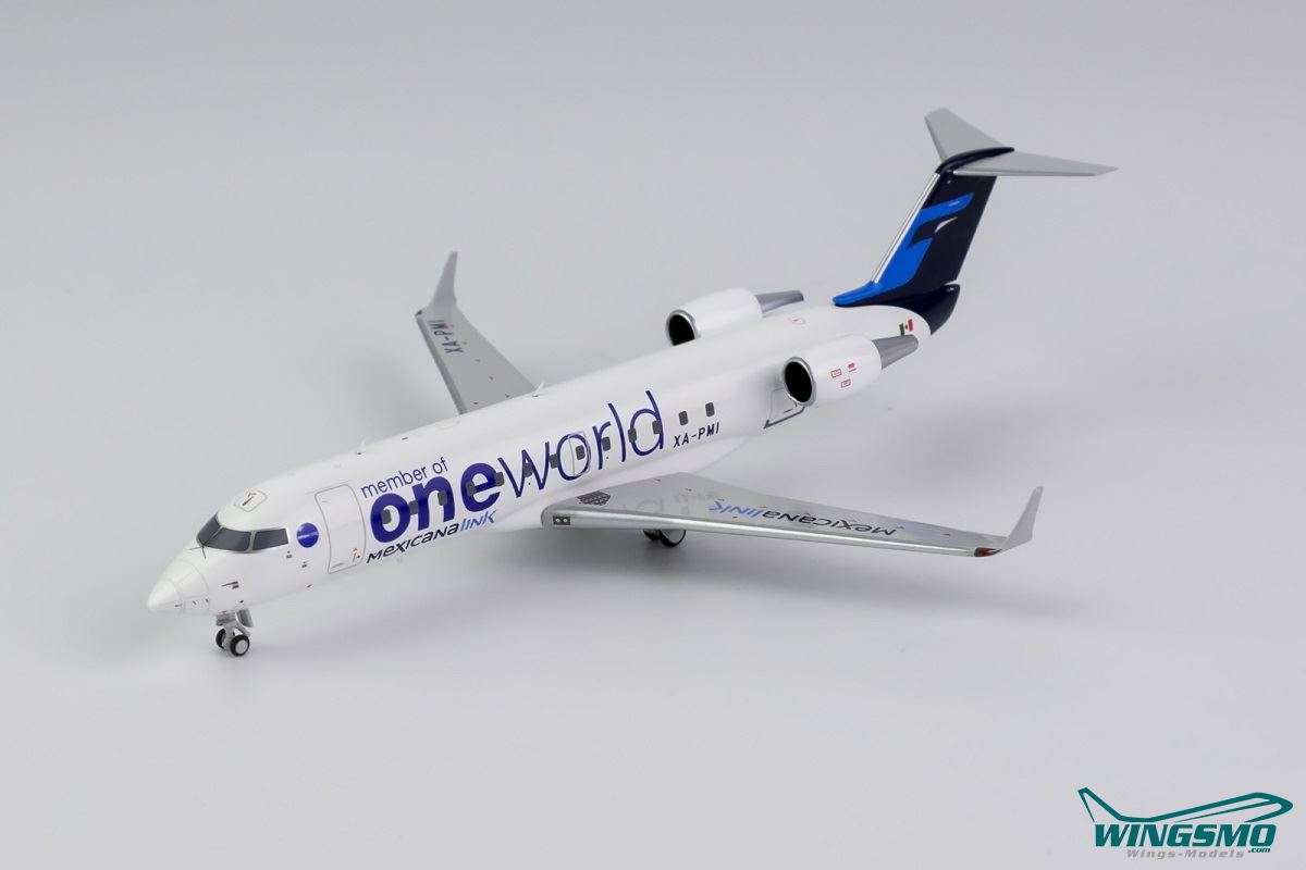 NG Models MexicanaLink Bombardier CRJ-200LR Oneworld XA-PMI 52045