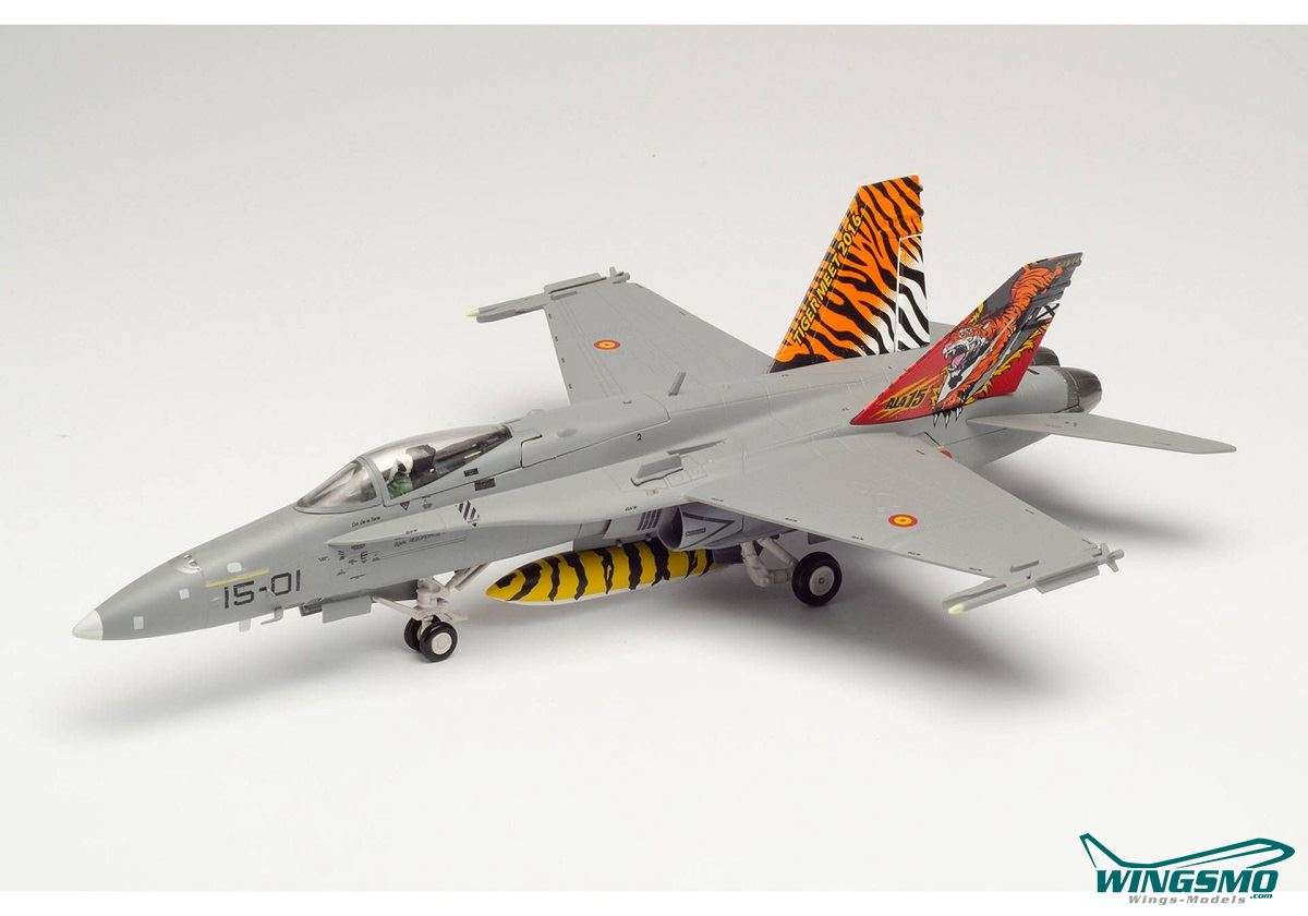 Herpa Wings Spanish Air Force McDonnell Douglas EF-18A (F/A-18A) Hornet - Ala 15 (15th Wing), Zarago