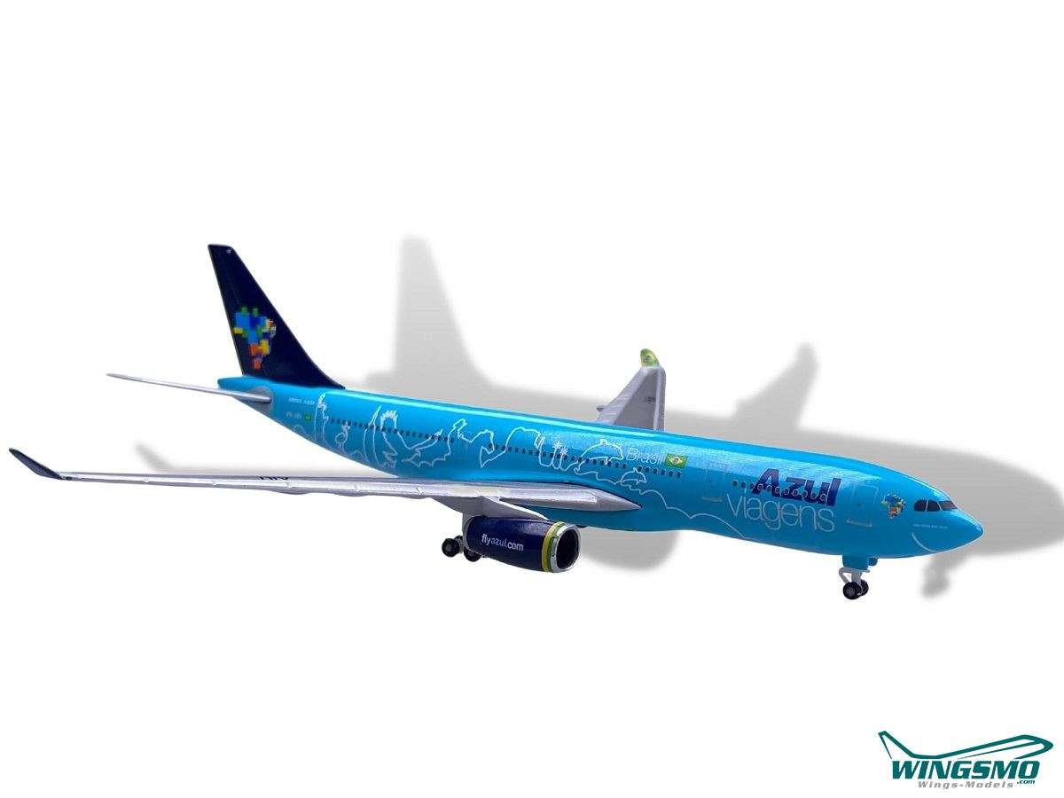 Herpa Wings Azul Airbus A330-200 &quot;Azul Viagens&quot; - PR-AIU &quot;Red, White and Azul&quot; 530927