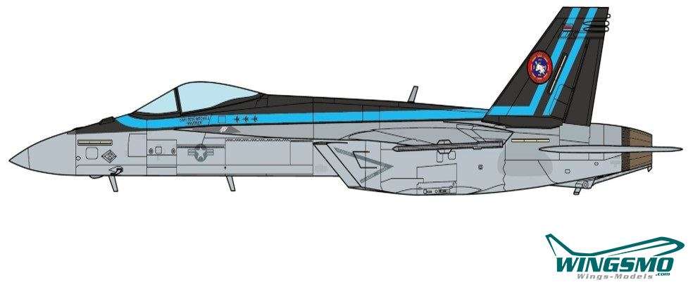 JC Wings McDonnell Douglas F/A-18E Super Hornet Top Gun 2 ATC72007