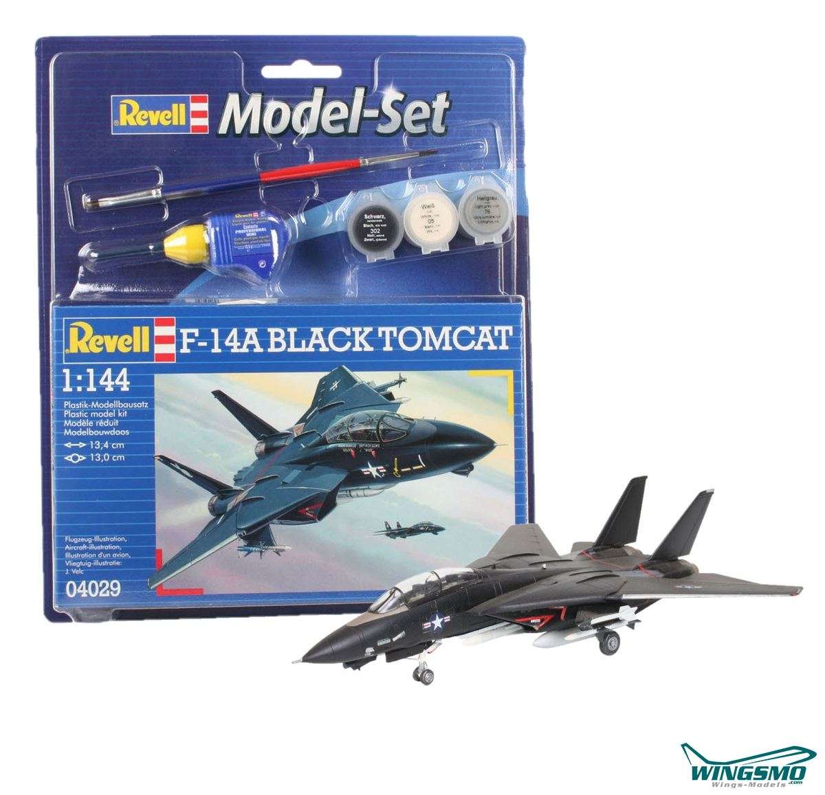 Revell Model Sets F-14A Black Tomcat 1:144 64029