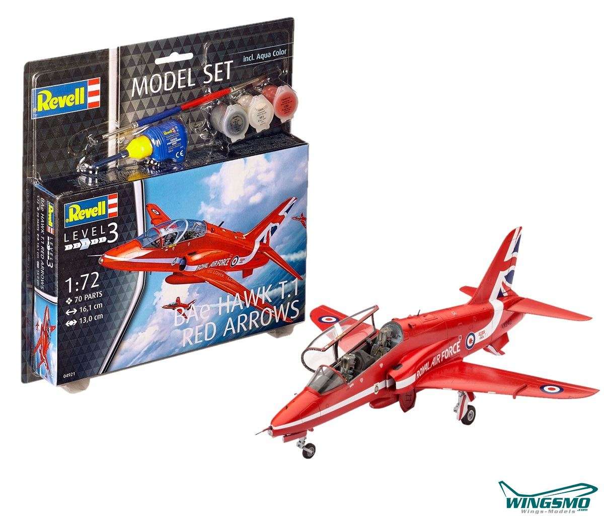 Revell Model Sets BAe Hawk T.1 Red Arrows 1:72 64921