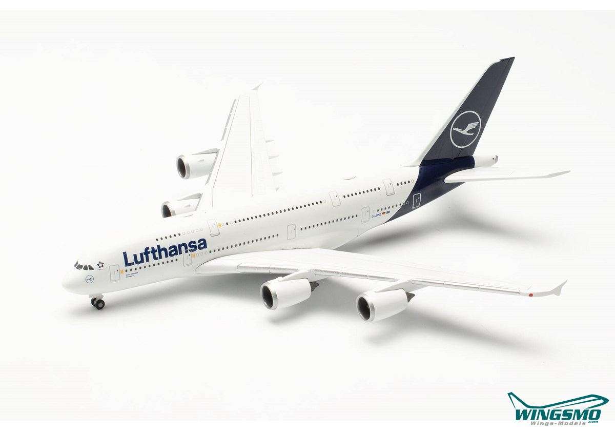 Herpa Wings Lufthansa Airbus A380 D-AIMK 533072-001