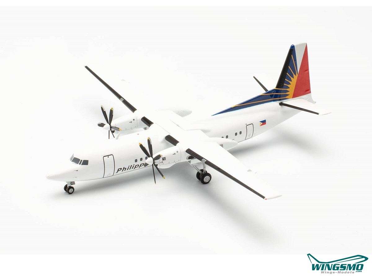 Herpa Wings Philippine Airlines Fokker 50 PH-PRG 572811