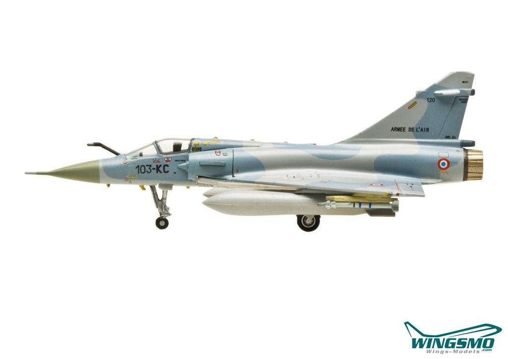 Hogan Wings Dassault Mirage 2000-5 Scale 1:200 French Air Force , Standard Livery LIF7488