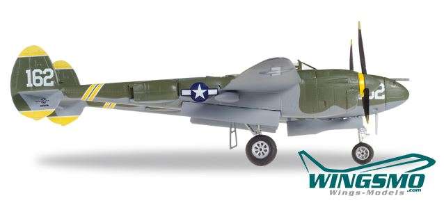 Herpa Wings U.S. Army Air Forces (USAAF) Lockheed P-38J Lightning - Capt Perry J. &quot;Pee Wee&quot; Dahl, 43