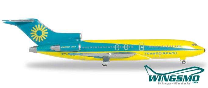 Herpa Wings TransBrasil Boeing 727-100 &quot;Energia Colorida&quot; / &quot;Colorful Energy&quot; livery - Energia Petro