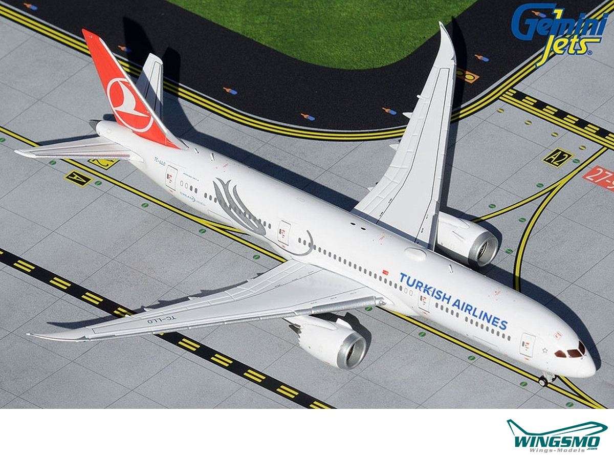 GeminiJets Turkish Airlines Boeing 787-9 TC-LLO 1:400 GJTHY2018