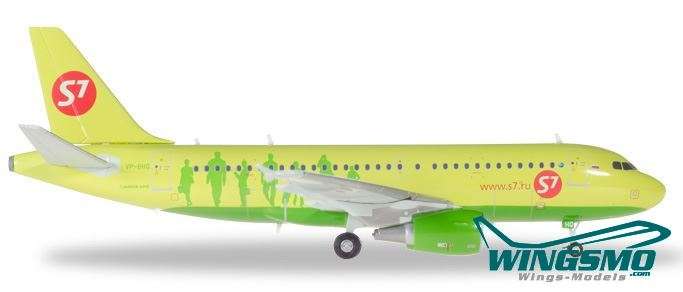 Herpa Wings S7 Airlines Airbus A319 - VP-BHQ 559072