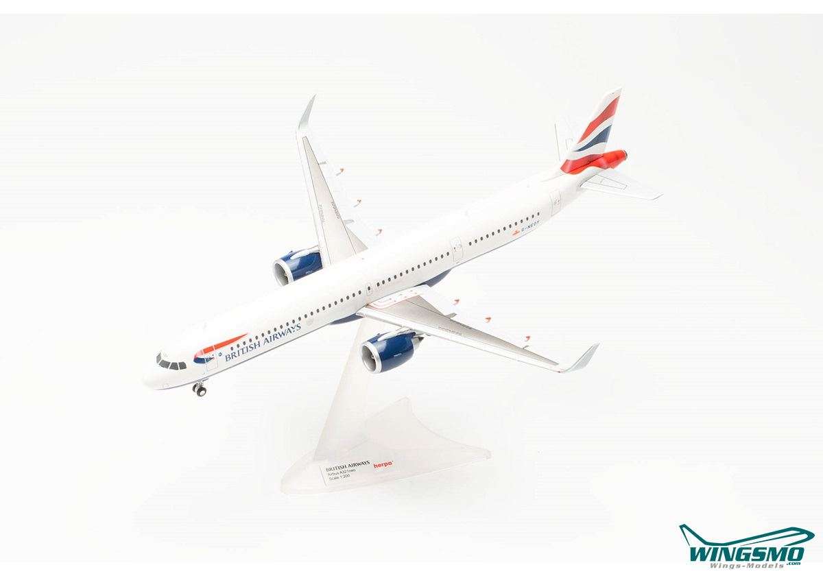 Herpa Wings British Airways Airbus A321neo G-NEOY 572422