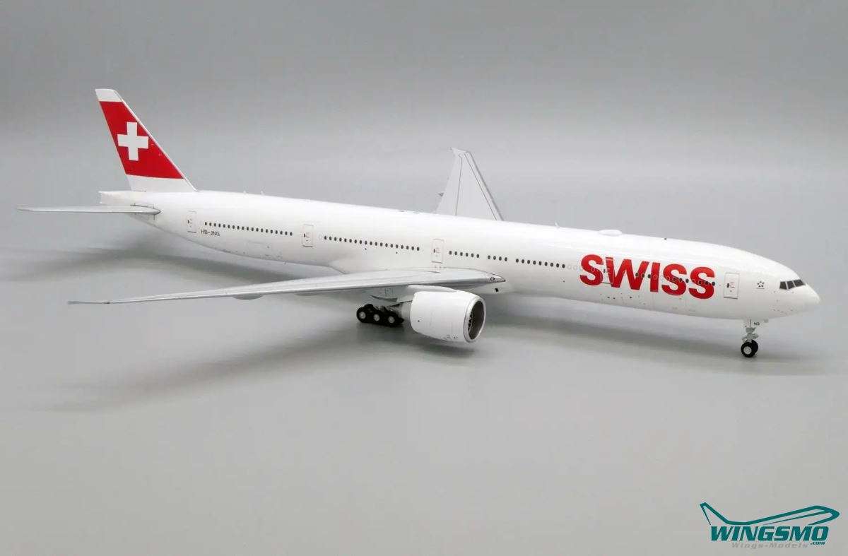 JC Wings Swiss Boeing 777-300ER HB-JNG Flaps Down Version XX20039A