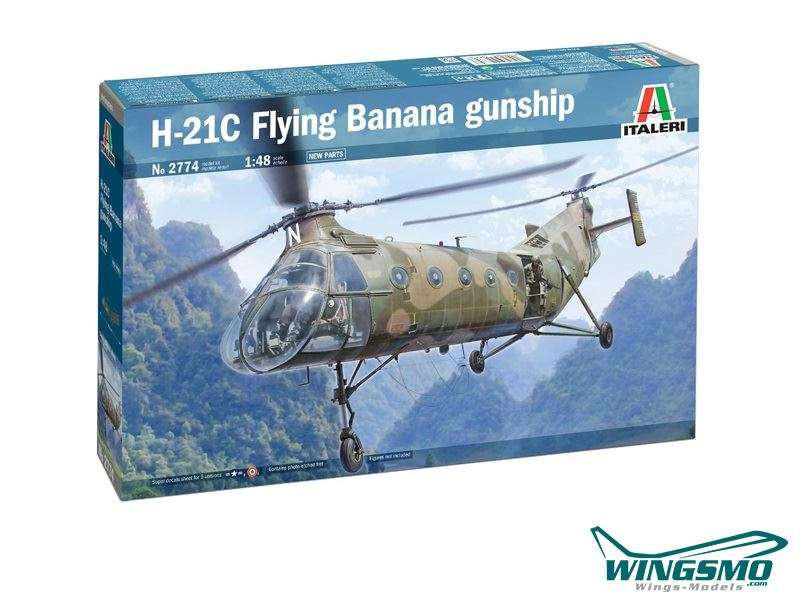 Italeri H-21C Flying Banana Gunship 2774