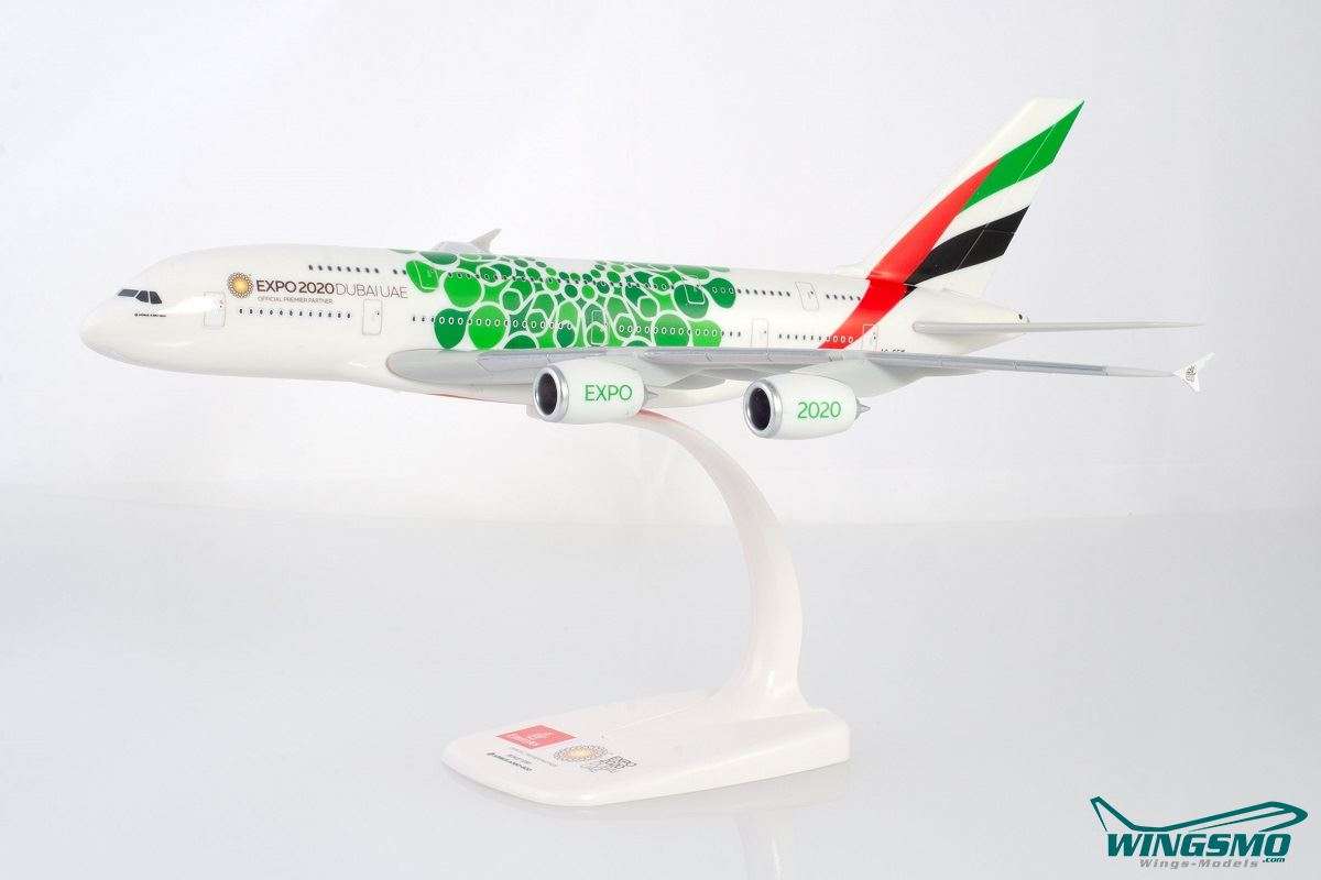 Herpa Wings Emirates Expo 2020 Opportunity livery Airbus A380 612364