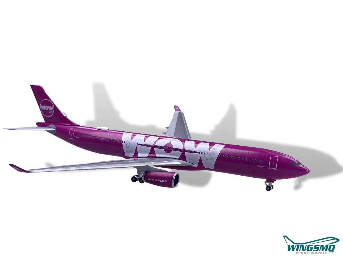 Herpa Wings Wow Air Airbus A330-300 - TF-WOW 530743