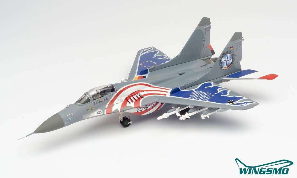 Herpa Wings Luftwaffe Mikoyan MiG-29A Fulcrum – 29+10 - Jagdgeschwader 73 Fulcrum Farewell Tour 2003