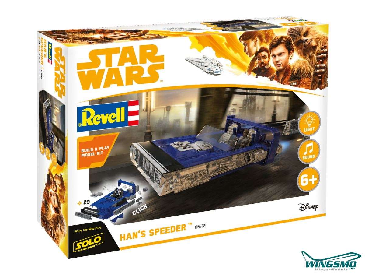 Revell Star Wars Solo Han Solo Speeder 1:28 06769