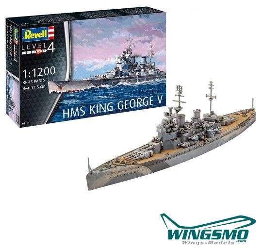 Revell Model Sets HMS King George V 1:1200 65161