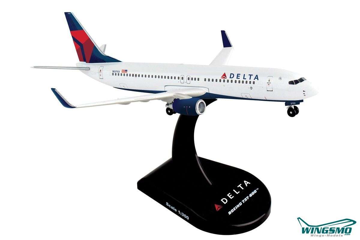 Postage Stamp Delta Airlines Boeing 737-800 1:300 PS5815-3