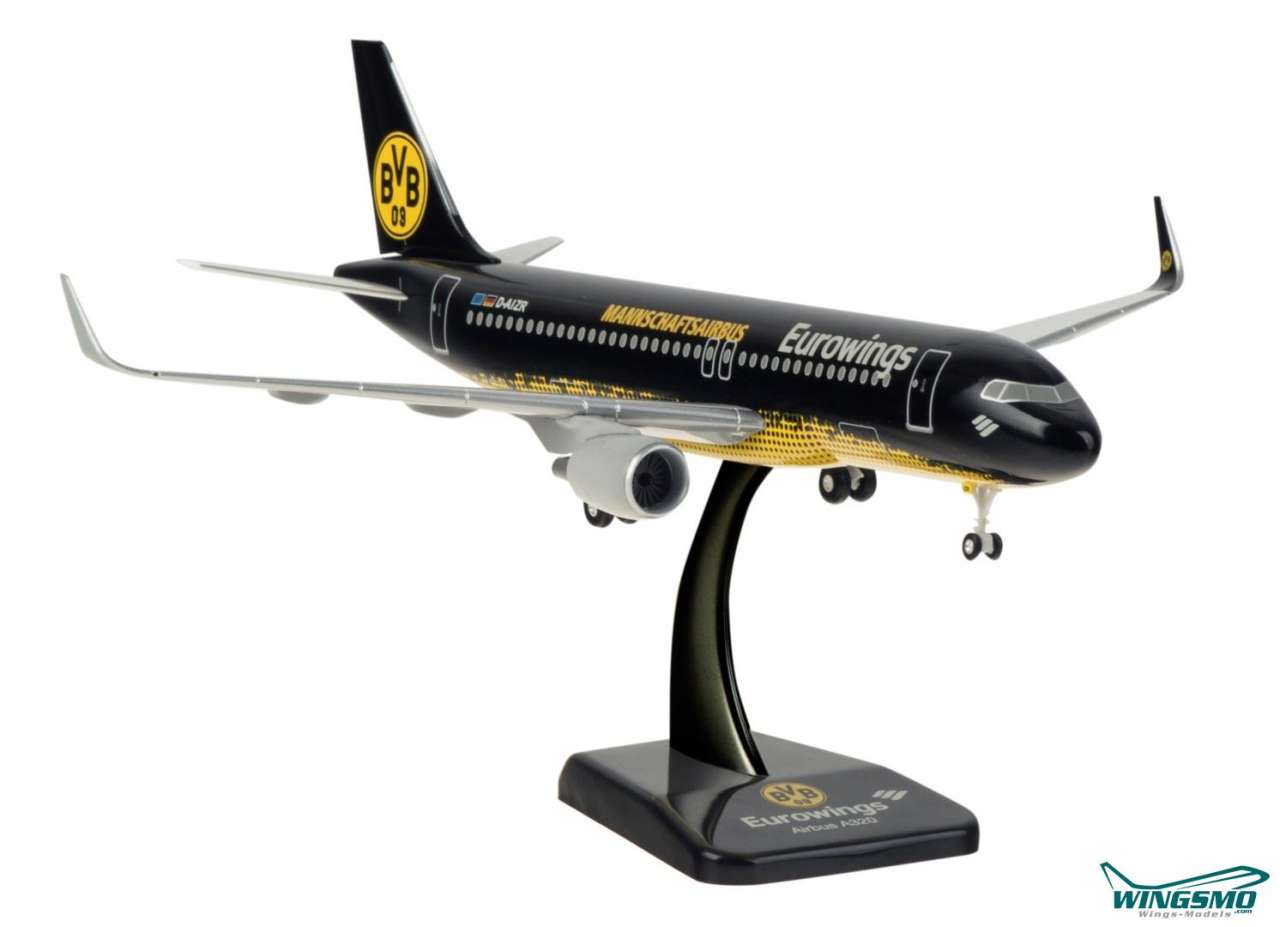Limox Wings Airbus A320-200 Eurowings &quot;BVB Mannschaftsairbus&quot; Scale 1:200 EW09
