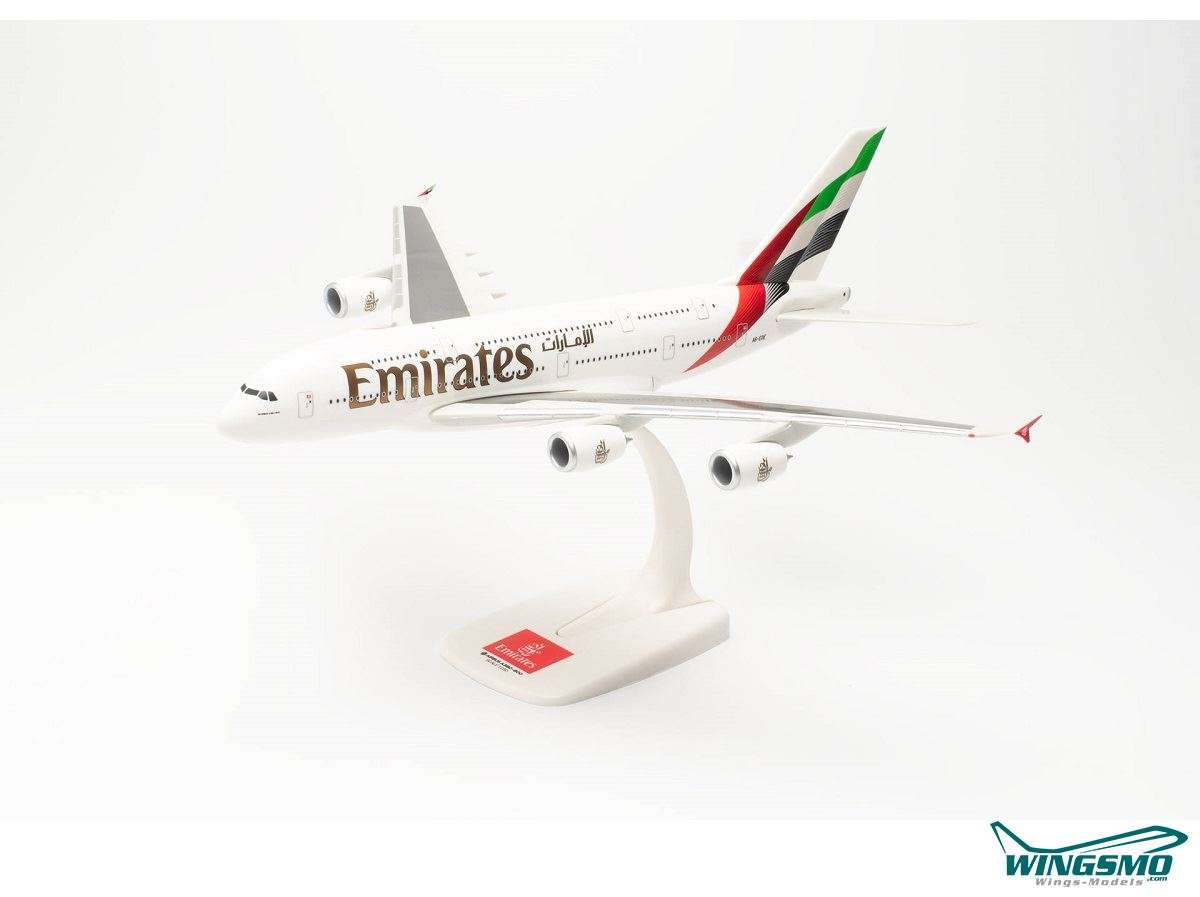Herpa Wings Emirates Airbus A380 A6-EOE 614054