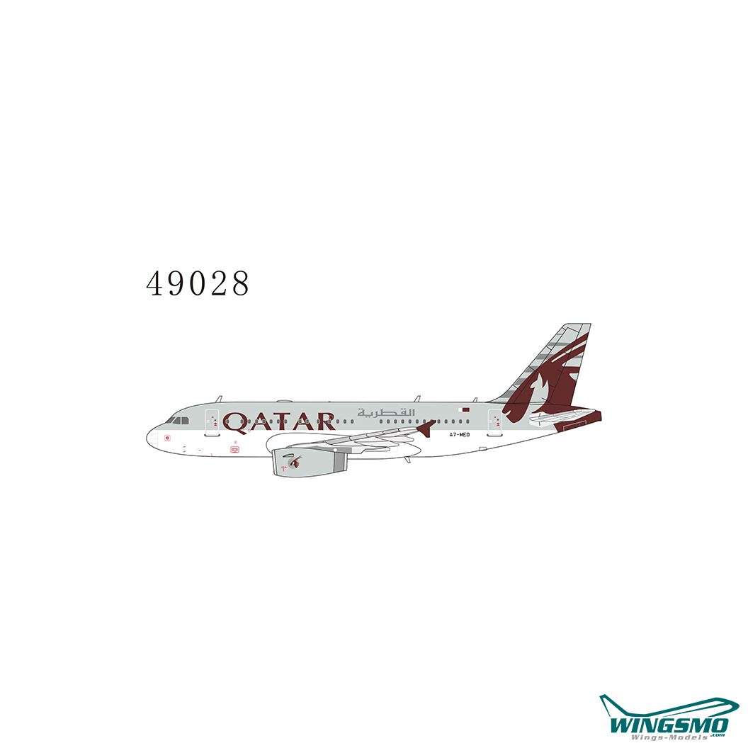 NG Models Qatar Airbus A319-100 A7-MED 49028