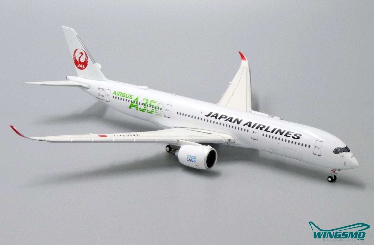 JC Wings Japan Airlines JAL Green Airbus A350-900XWB Flaps Down Version  EW4359003A