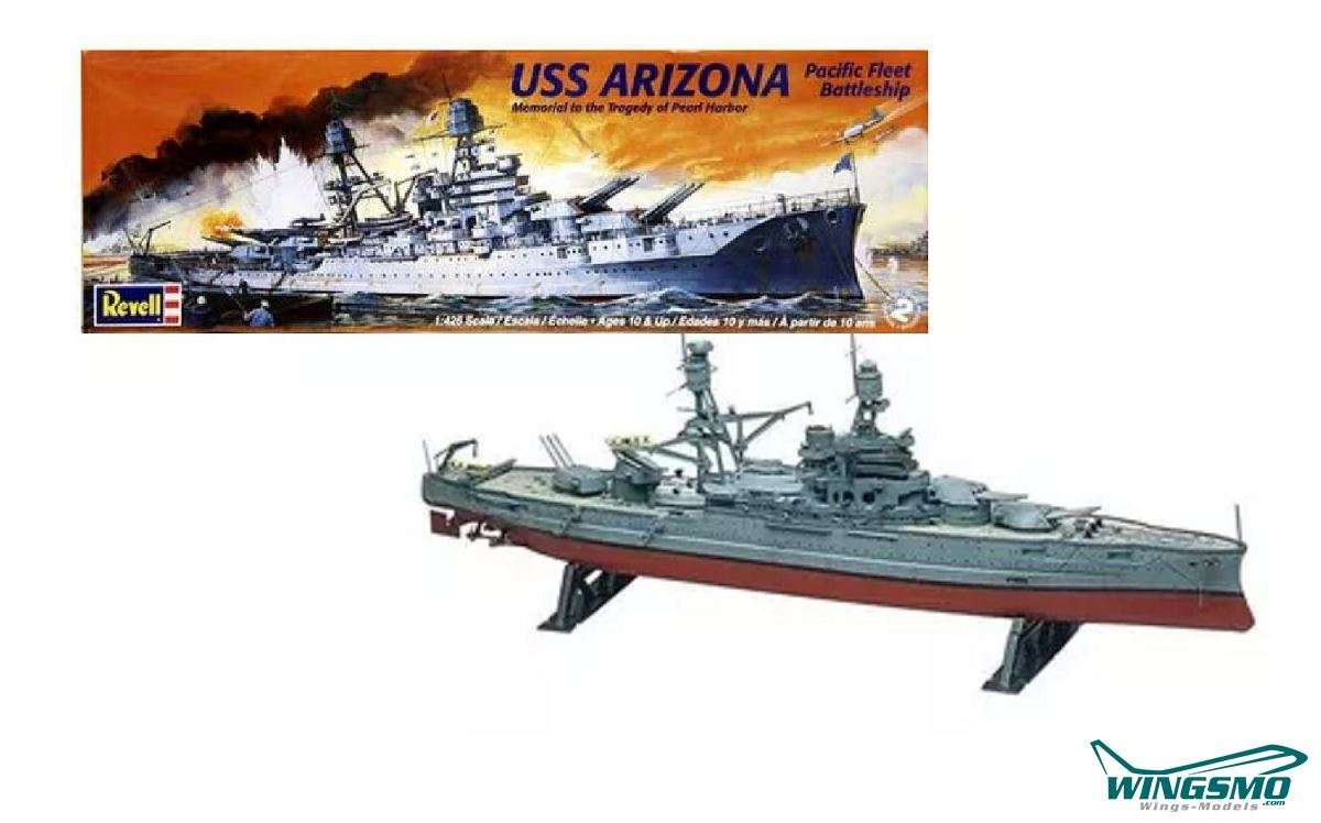 Revell US Snap Tite USS Arizona Battleship 1:426 10302