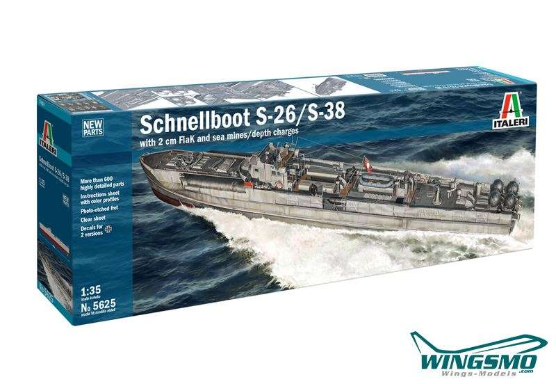 Italeri Schnellboot S-26/S-38 5625