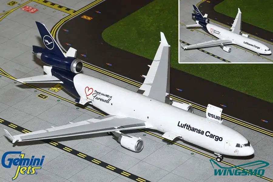 GeminiJets Lufthansa Cargo McDonnell Douglas MD-11F G2DLH1179