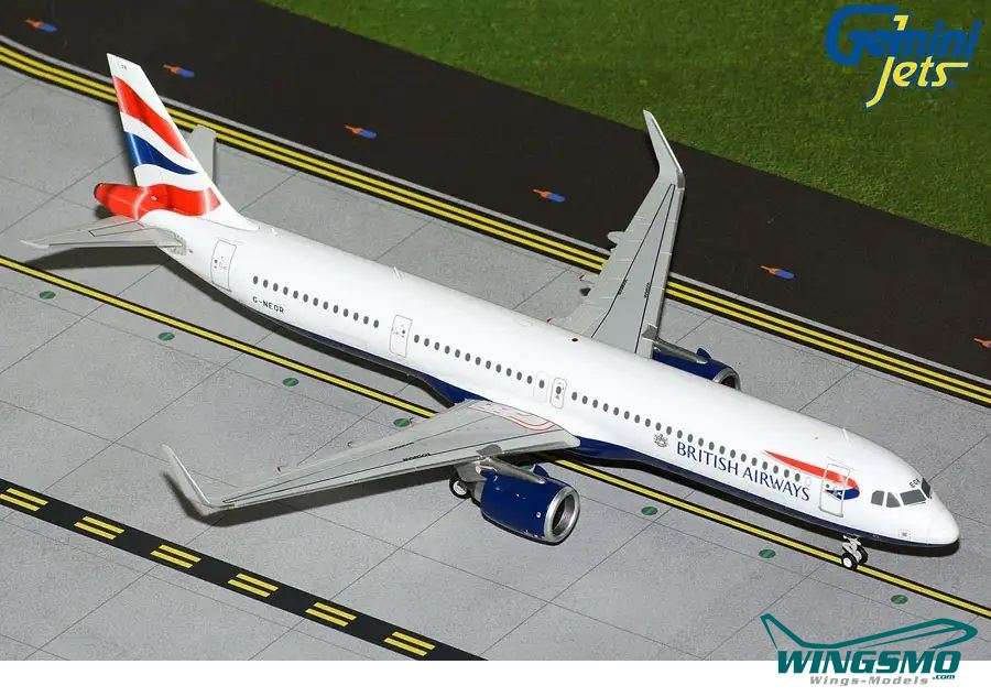 GeminiJets British Airways Airbus A321neo G-NEOR G2BAW1128