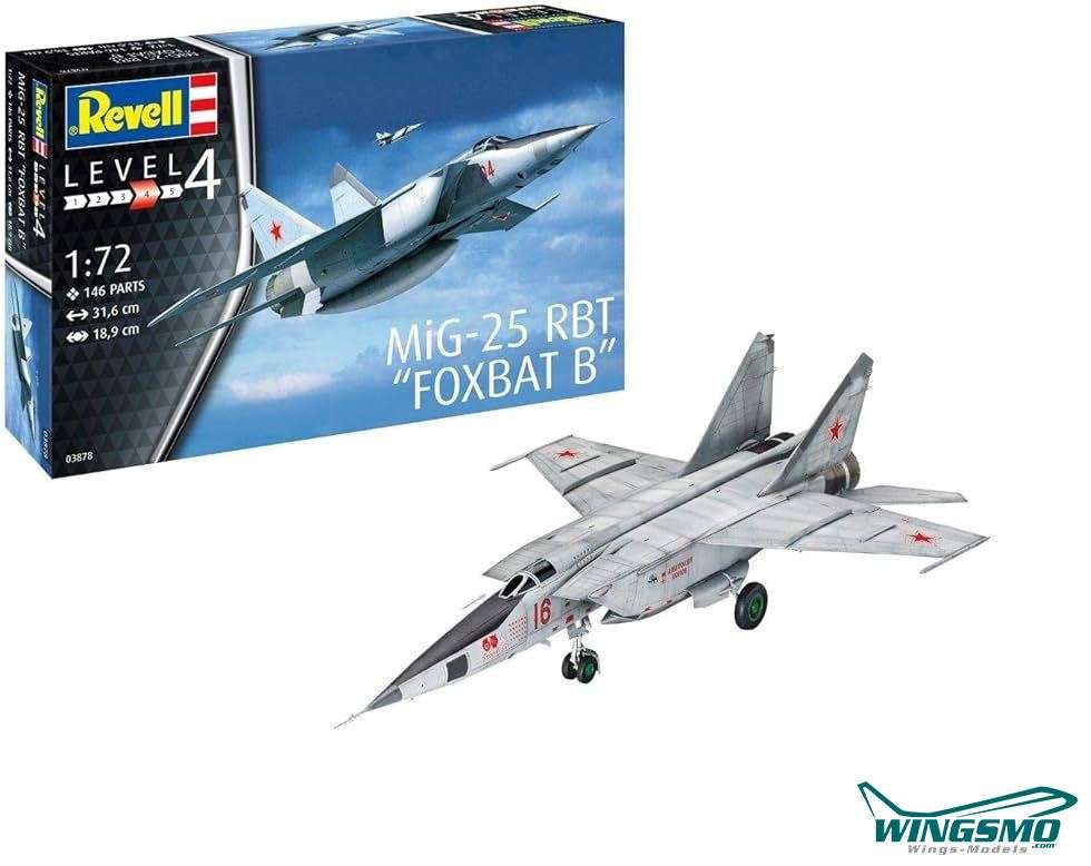Revell Flugzeuge MiG-25 RBT 1:72 03878