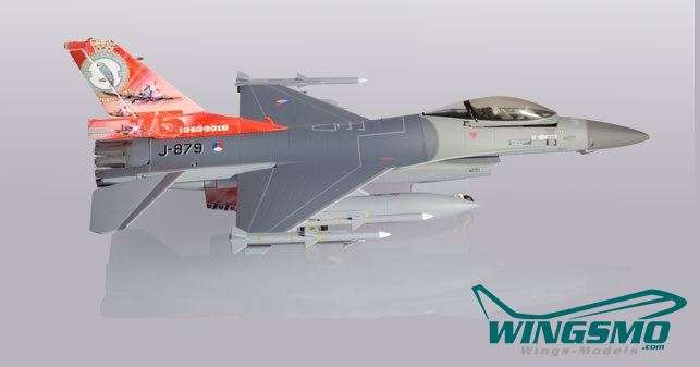 Herpa Wings Royal Netherlands Air Force Lockheed Martin F-16A 322 Squadron Leeuwarden AB - 75th Anni