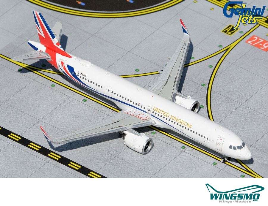 Model Plane Gemini Jets 1:200 British Airways Airbus A321neo G-NEOP G2BAW802 