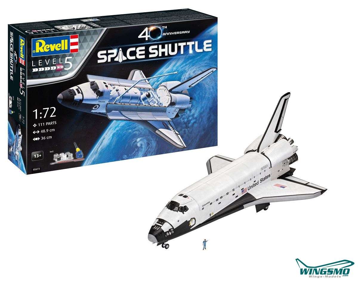 Revell Gift Sets Space Shuttle 40th Anniversary 05673