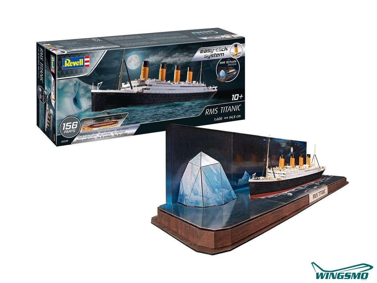 Revell Kit RMS Titanic + 3D Puzzle 05599