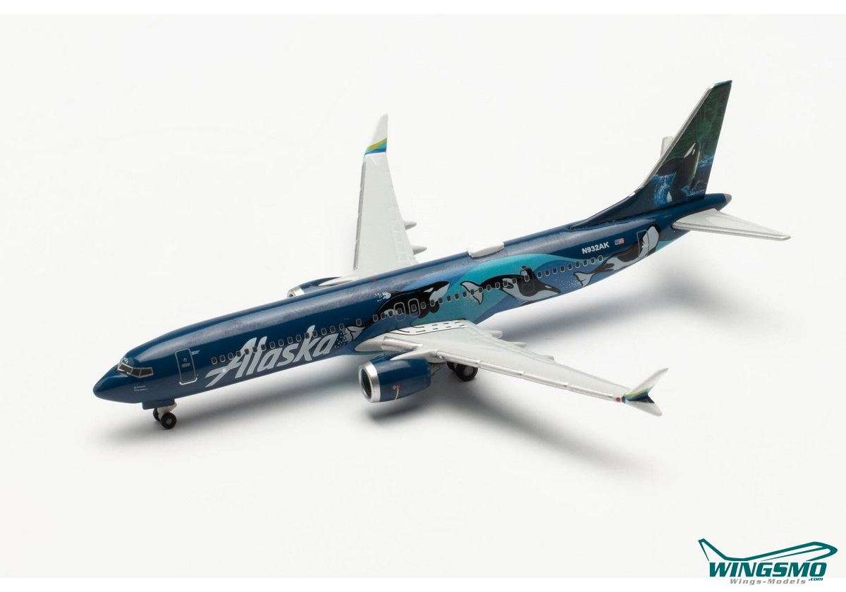 Herpa Wings Alaska Airlines Boeing 737 MAX 9 N932AK 536820
