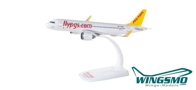 Herpa Wings Pegasus Airlines Airbus A320neo 612029 Snap-Fit