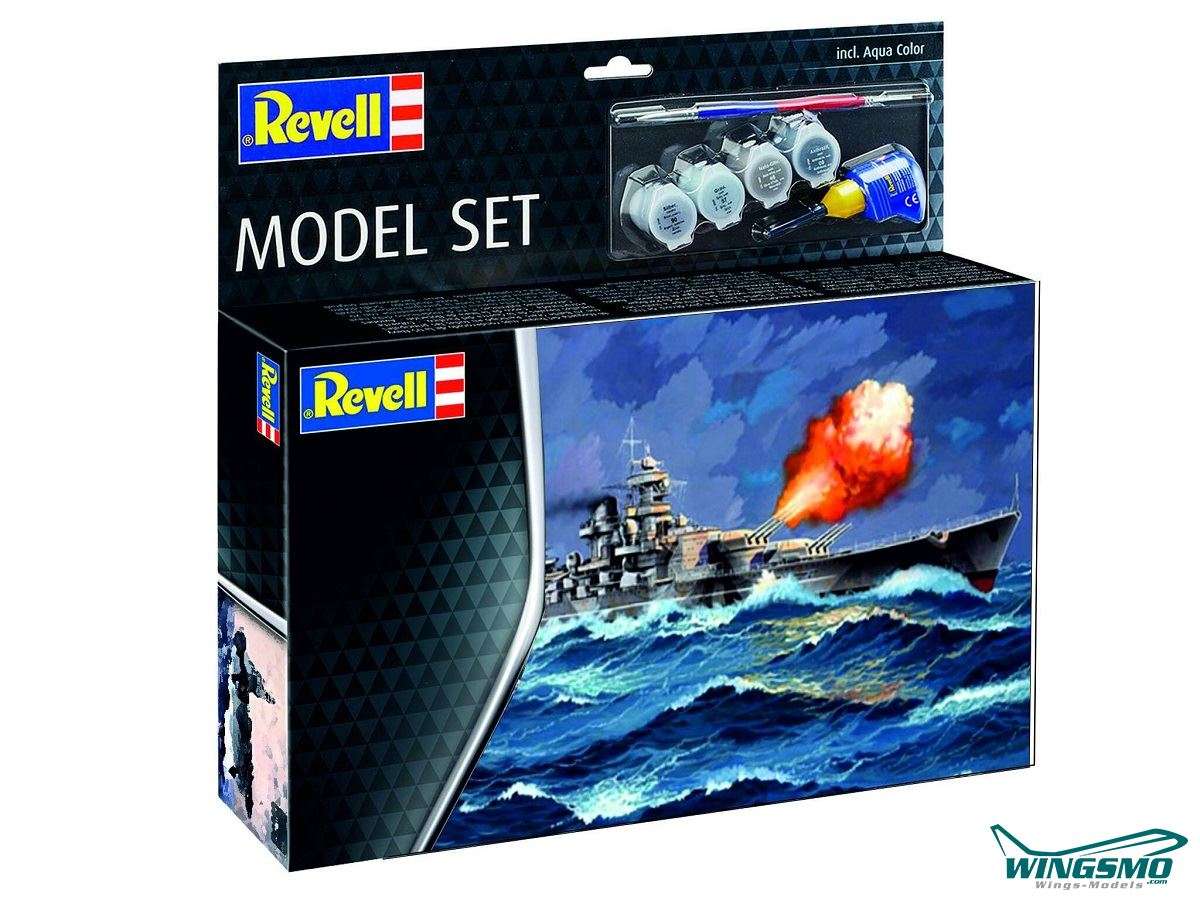 Revell Schlachtschiff Gneisenau Model Set 65181