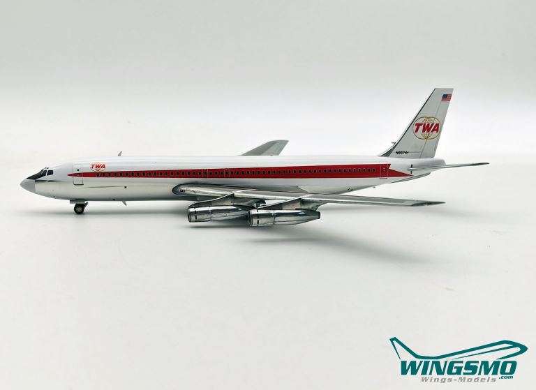 Inflight 200 TWA Trans World Airlines Boeing 707-131B N86741 IF701TW0823P