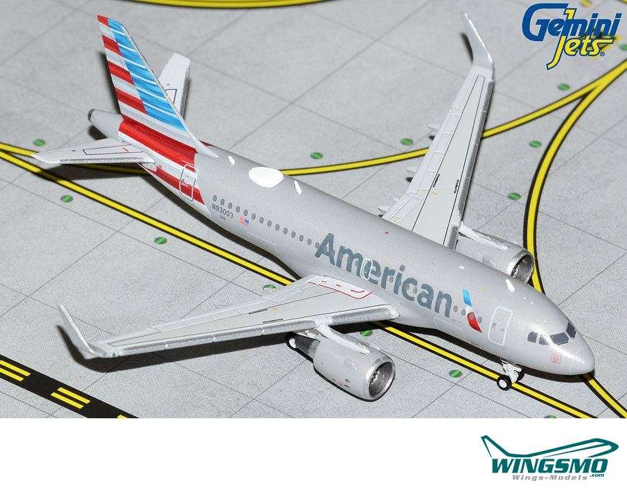 GeminiJets American Airlines Airbus A319S N93003 GJAAL2084