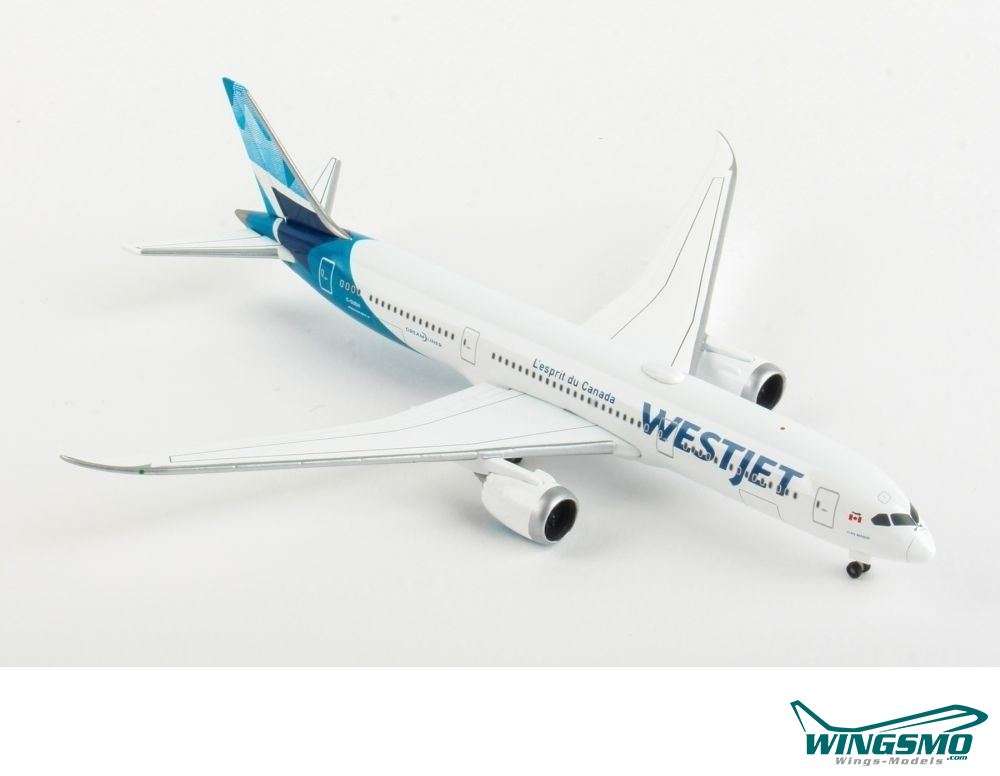 Herpa Wings Westjet Boeing 787-9 Dreamliner new colors 1:500 533256
