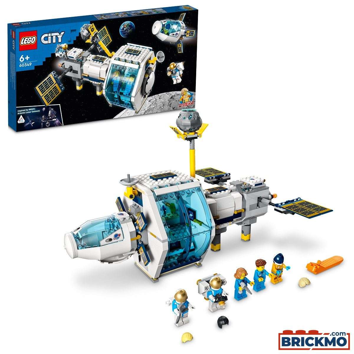 LEGO City 60349 Weltraum Mond-Raumstation 60349