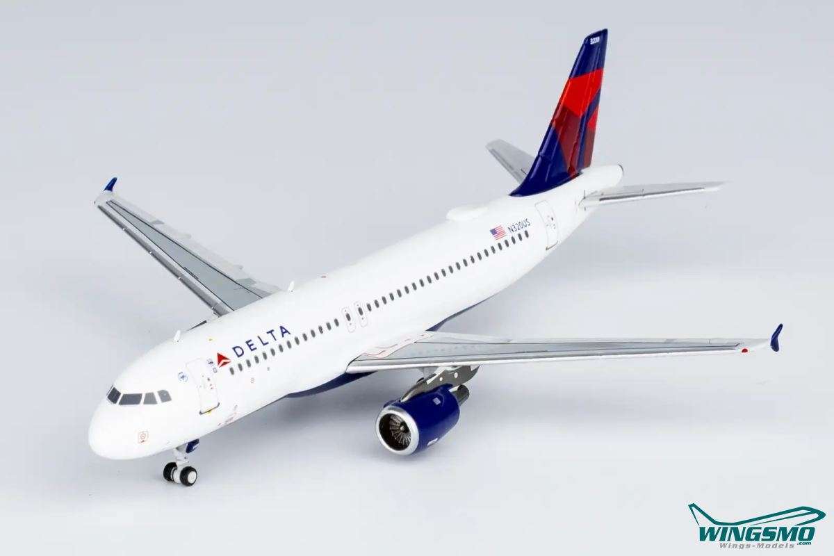 NG Models Delta Airlines Airbus A320-200 N320US 15043