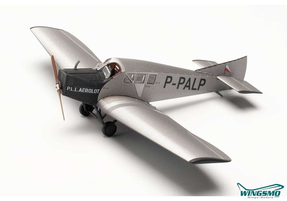 Herpa Wings Aerolot Junkers F13 P-PALP 019453