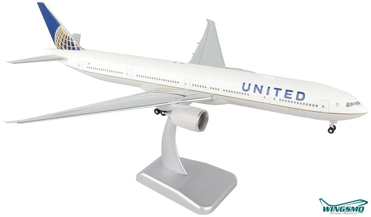 Hogan Wings Boeing 777-300ER United Airlines with WiFi Radome Scale 1:200 LI10567GR