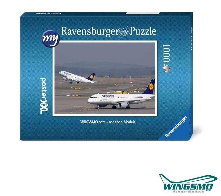 Lufthansa Ravensburger Airport 1000 piece photo puzzle - original quality LT1195