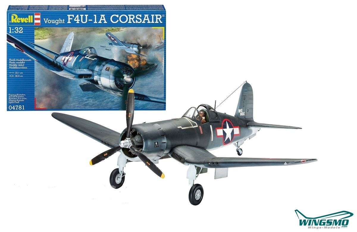 Revell Flugzeuge Vought F4U-1D Corsair 1:32 04781