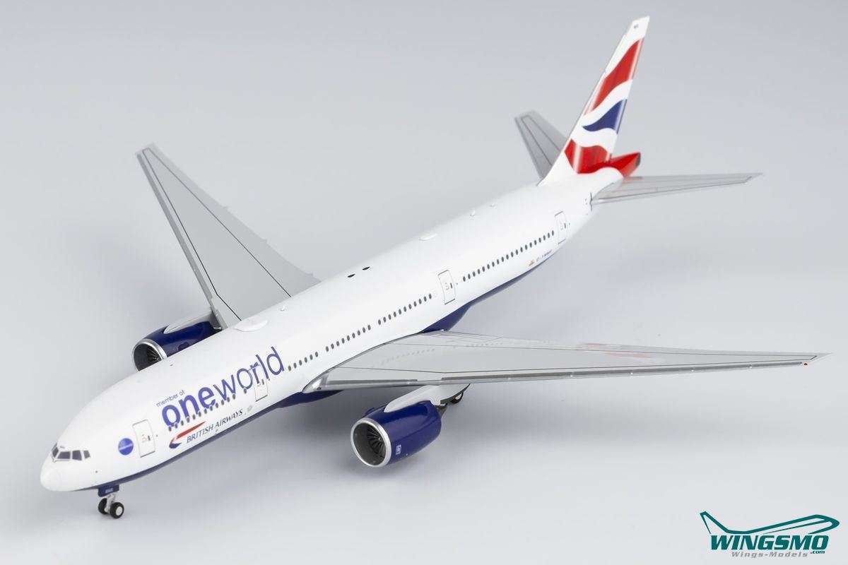 NG Models British Airways &quot;oneworld&quot; Boeing 777-200ER G-YMMR 72027