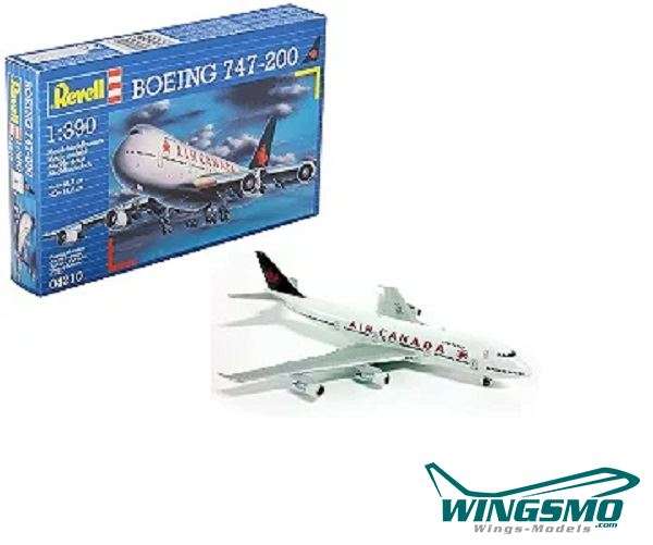 Revell Flugzeuge Air Canada Boeing 747-200 1:390 04210