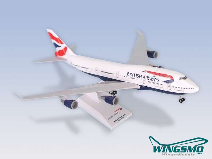 Daron SkyMarks British Airways B747-400 1/200 W/gear Model Airplane SKR304 for sale online 